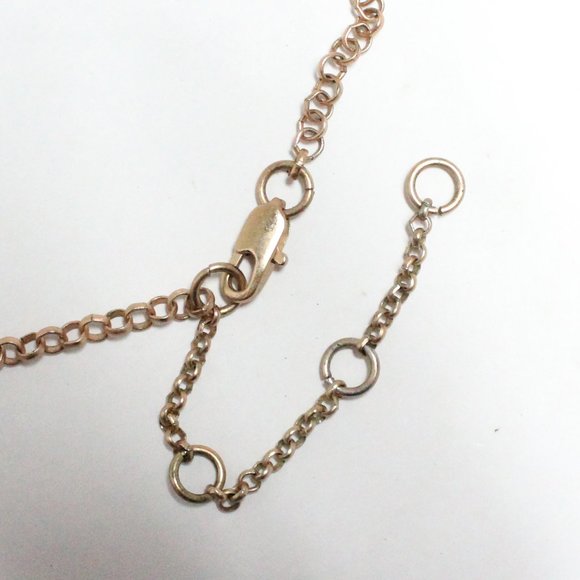 Orange Discs & Hanging Balls Adjustable Costume Jewelry Statement Necklace - Picture 5 of 11